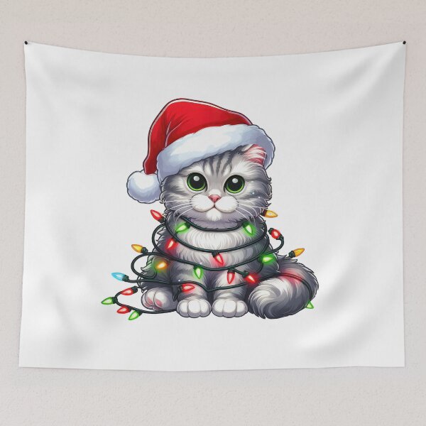 Item preview, American Curl Christmas designed and sold by doodIllustrate.