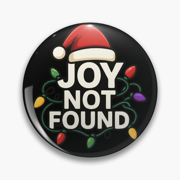 Item preview, Joy Not Found Funny Christmas Subtle Bah Humbug Gear designed and sold by DynamicDesign.