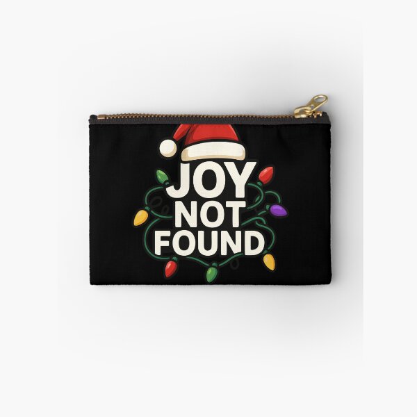 Item preview, Joy Not Found Funny Christmas Subtle Bah Humbug Gear designed and sold by DynamicDesign.