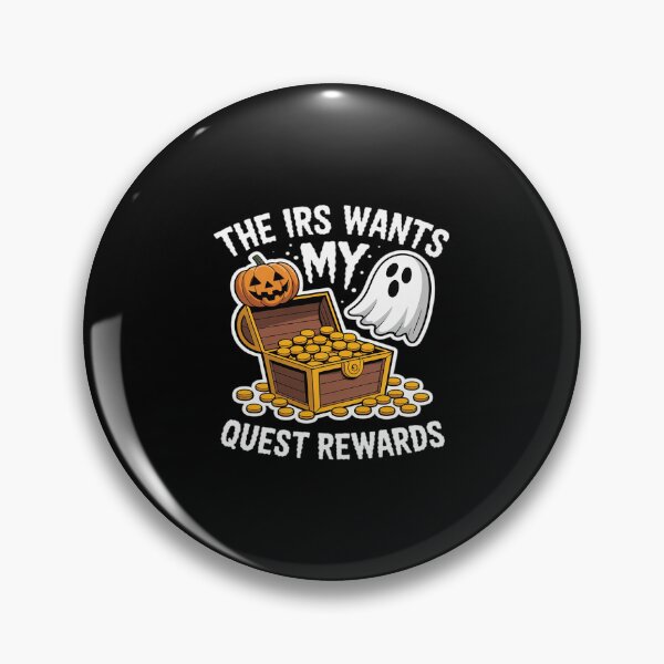 Item preview, The IRS Wants My Quest Rewards Halloween Wizard Meme designed and sold by velltoons.