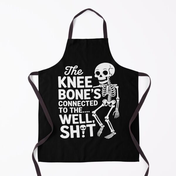 Item preview, The Knee Bone’s Connected To The Well Sh t Amputee Skeleton designed and sold by velltoons.