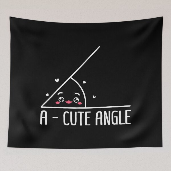 Item preview, Acute Angle - Funny Math Lover designed and sold by MargieLauren.