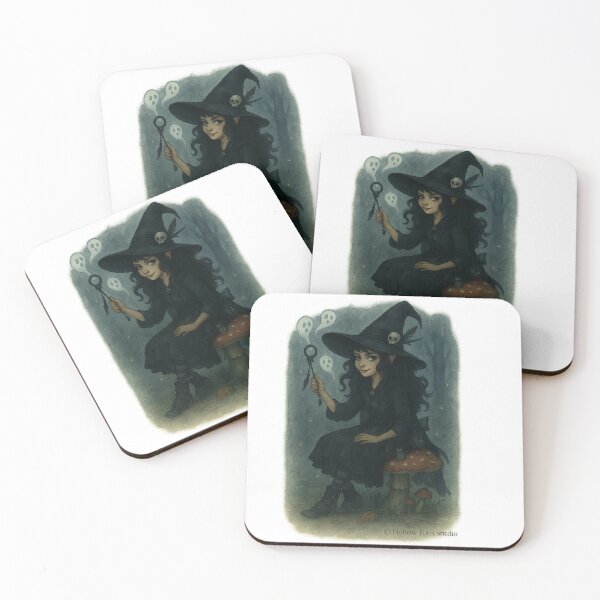 Item preview, Whimsy Witchling - Cute-Spooky Collection (HFS) designed and sold by Hollow-Fern-Studio.