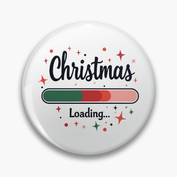 Item preview, Christmas Loading — Festive Holiday Countdown Design designed and sold by aishacloset.