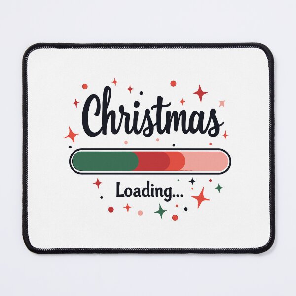 Item preview, Christmas Loading — Festive Holiday Countdown Design designed and sold by aishacloset.