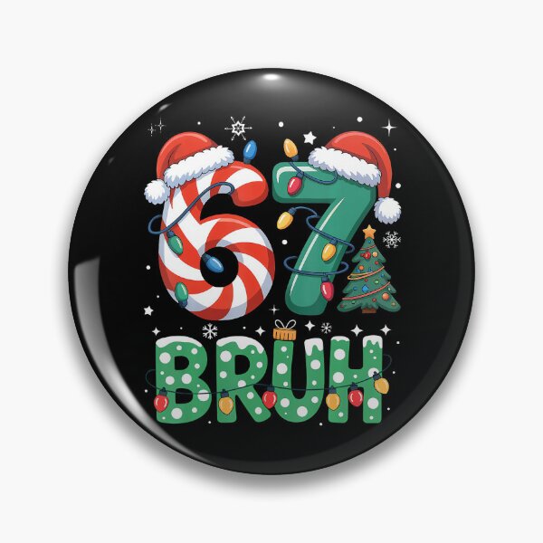 Item preview, Bruh 67 Six Seven 6 7 Meme Christmas designed and sold by HayleePacoch.