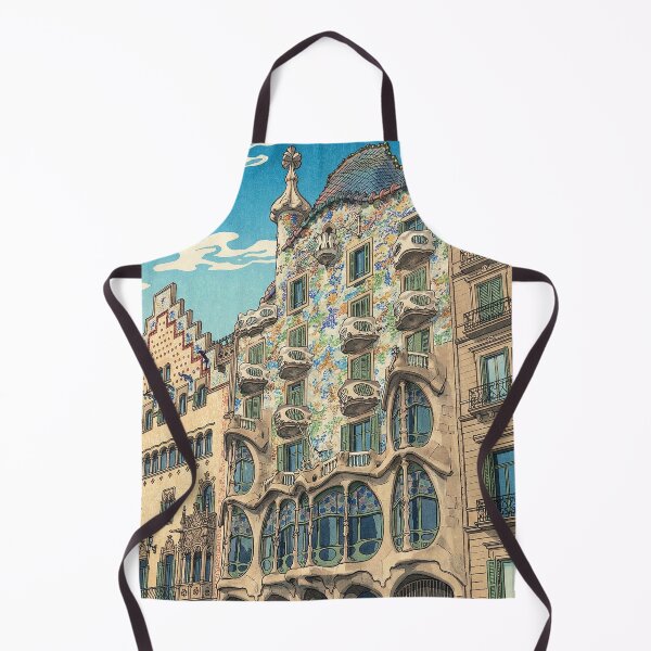 Item preview, Casa Batllo Japanese Woodblock Print designed and sold by Takeda-art.