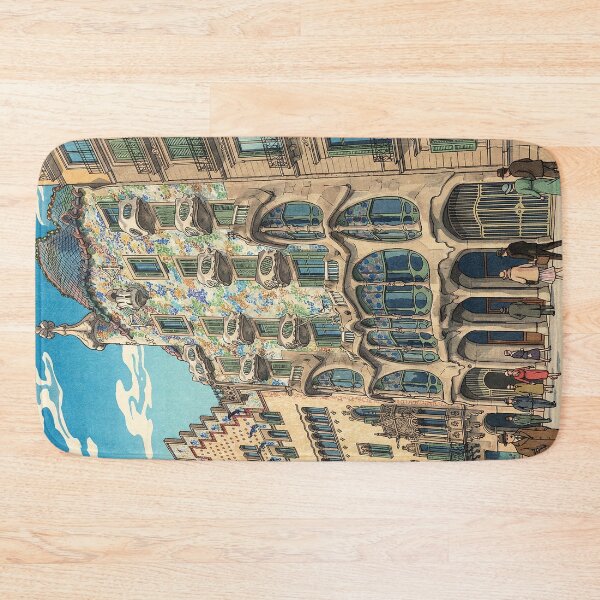Item preview, Casa Batllo Japanese Woodblock Print designed and sold by Takeda-art.