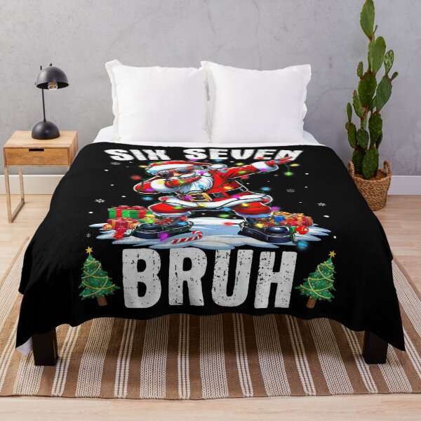 Aperçu de l'œuvre Bruh 67 Six Seven Père Noël qui dab créée et vendue par HayleePacoch.