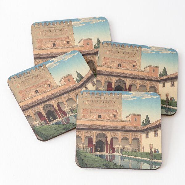 Item preview, The Alhambra Palace Japanese Woodblock Print designed and sold by Takeda-art.