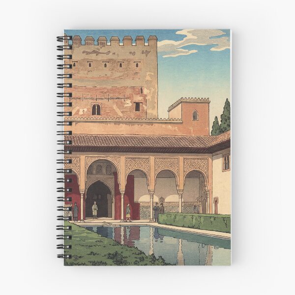 Item preview, The Alhambra Palace Japanese Woodblock Print designed and sold by Takeda-art.