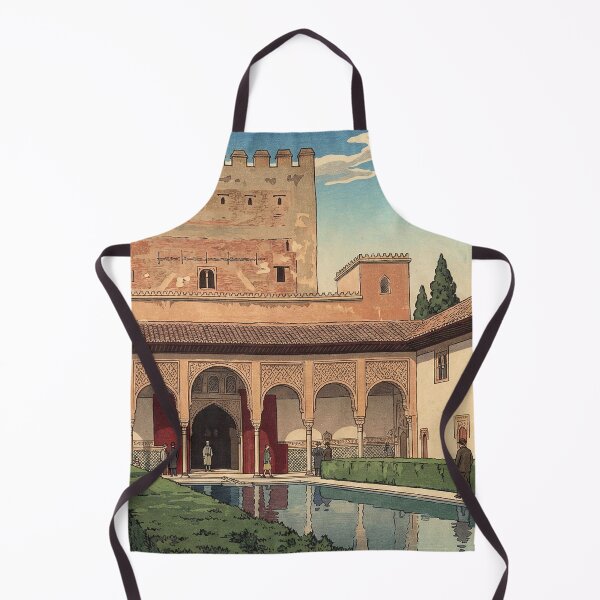 Item preview, The Alhambra Palace Japanese Woodblock Print designed and sold by Takeda-art.