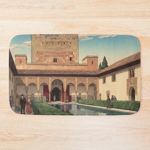 Item preview, The Alhambra Palace Japanese Woodblock Print designed and sold by Takeda-art.