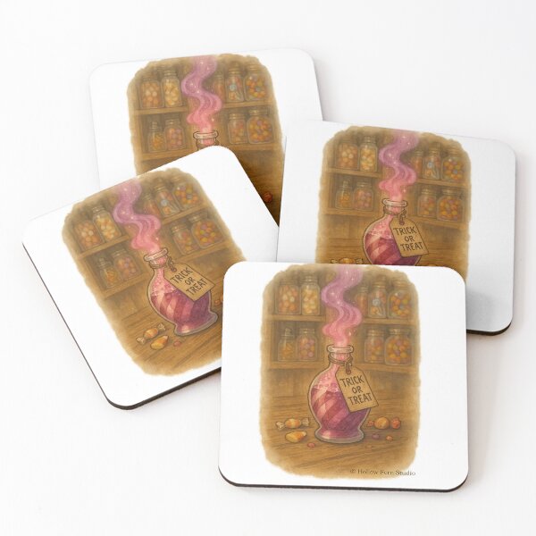 Item preview, Trick-or-Treat Brew - Cute-Spooky Collection (HFS) designed and sold by Hollow-Fern-Studio.