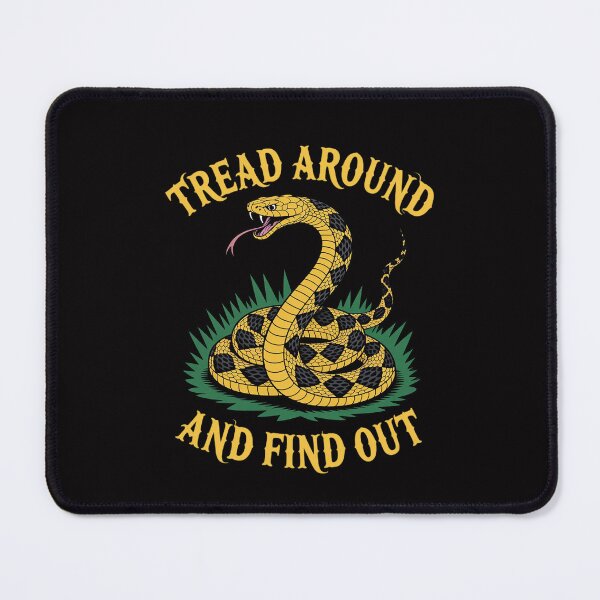 Item preview, Tread Around And Find Out Gadsden Flag Snake Patriotic Gift designed and sold by Silicula.