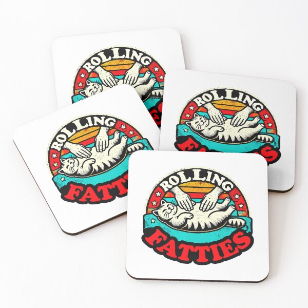 Item preview, Rolling Fatties – Retro Fat Cat Humor  designed and sold by hieuha091XRg.