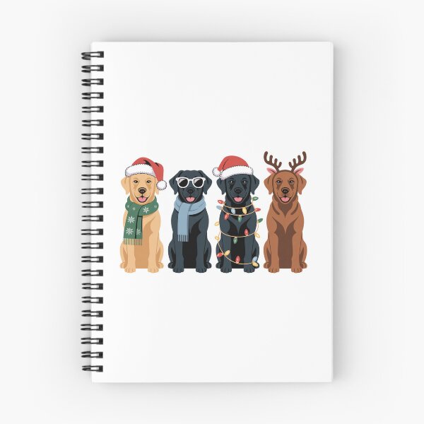 Item preview, Cute Labrador Retriever Christmas Holiday Party designed and sold by chattsuede.