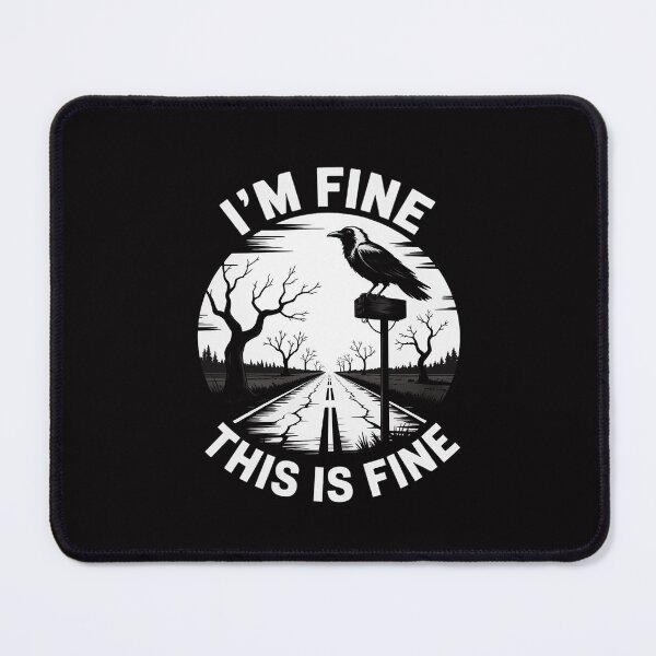Item preview, This is Fine, From Horror TV Scary Show designed and sold by Silicula.