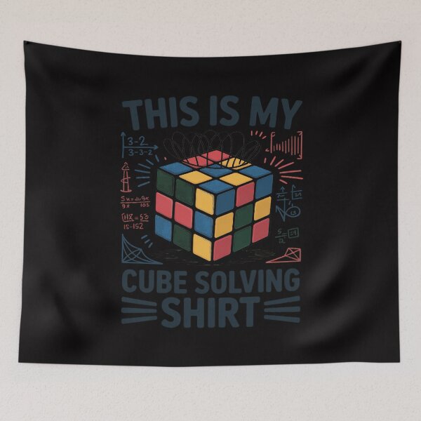 Item preview, This Is My Cube Solving  Math Puzzle Cube designed and sold by Silicula.