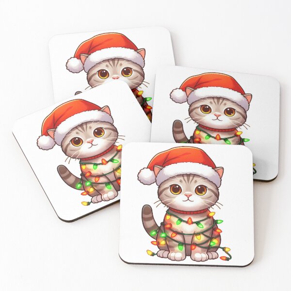 Item preview, American Shorthair Christmas designed and sold by doodIllustrate.