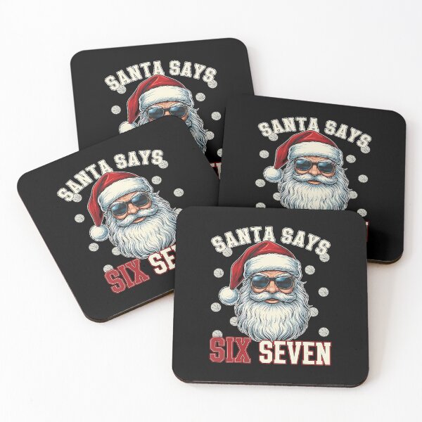 Item preview, Funny Santa Says Six Seven Christmas 67 Meme Basketball designed and sold by BrandyMartha.