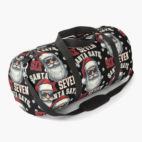 Item preview, Funny Santa Says Six Seven Christmas 67 Meme Basketball designed and sold by BrandyMartha.