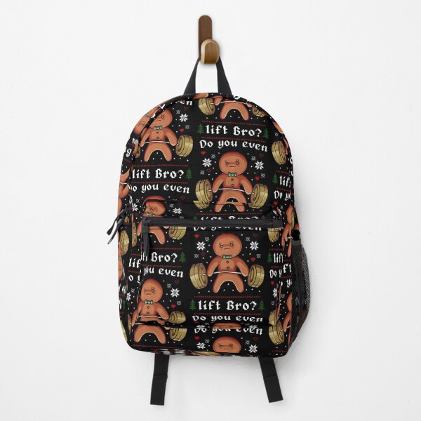 Item preview, Do You Even Lift Bro Gingerbread Gym Ugly Christmas designed and sold by EstherDiane.