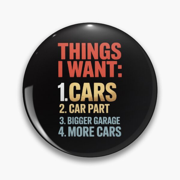 Item preview, Things I Want In My Life Car Garage Car Lovers Dad Men designed and sold by Silicula.