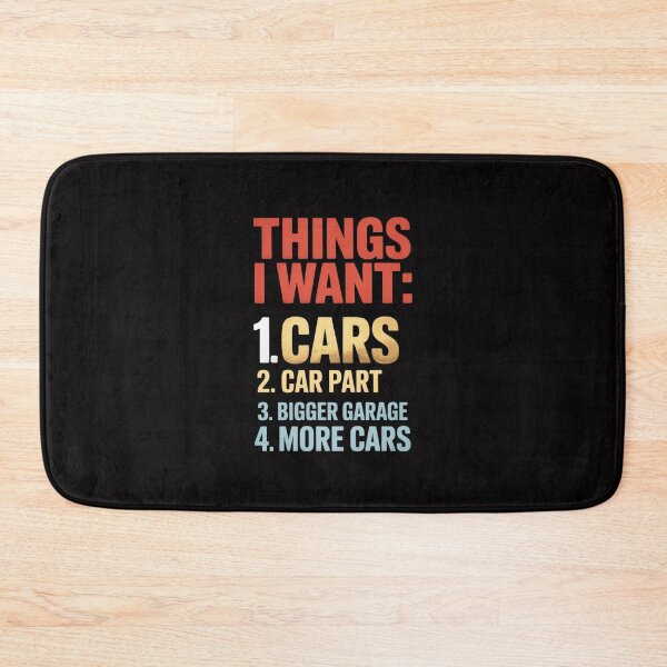 Item preview, Things I Want In My Life Car Garage Car Lovers Dad Men designed and sold by Silicula.