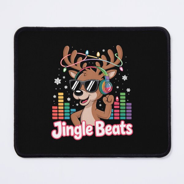 Item preview, Jingle Beats Funny Reindeer Xmas Christmas Music Design designed and sold by DorisElaine.