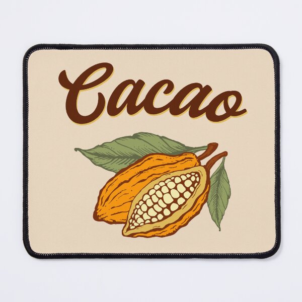 Item preview, Cacao fruit and seeds, chocolate cocoa designed and sold by Shedronpanda.