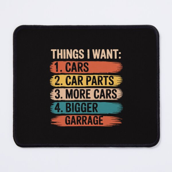 Item preview, Things I Want - Car Parts Enthusiast Auto Mechanic Engine designed and sold by Silicula.
