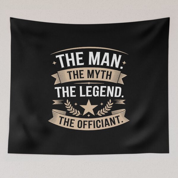 Item preview, The Man. The Myth. The Legend. - Ordained Minister designed and sold by FndPardaL.