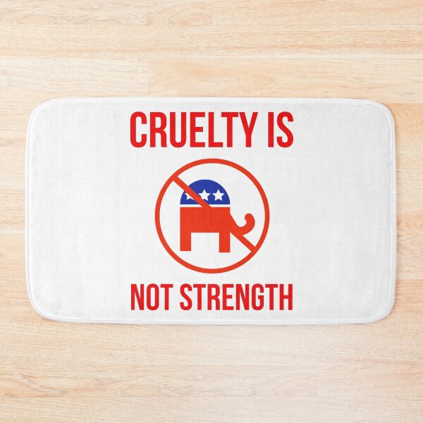 Item preview, Cruelty is not strength  designed and sold by Rachel the Artist .