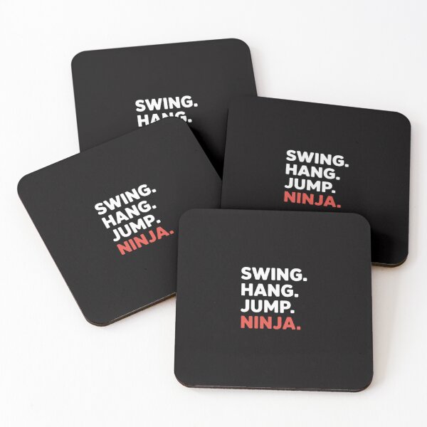 Item preview, Swing. Hang. Jump. Ninja. designed and sold by Silicula.