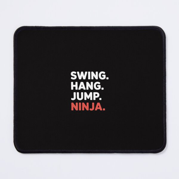 Item preview, Swing. Hang. Jump. Ninja. designed and sold by Silicula.