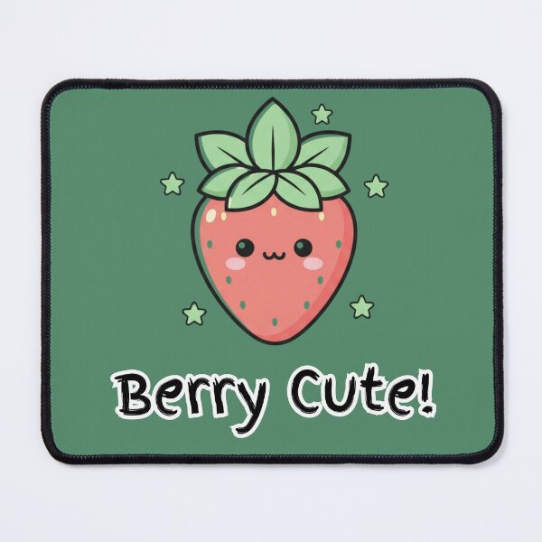 Item preview, Kawaii Shy Strawberry: "Berry Cute" designed and sold by SebastianSpace.