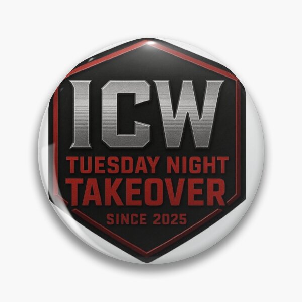 Item preview, ICW Tuesday Night Takeover Logo 2026 designed and sold by TTVTheDayman.
