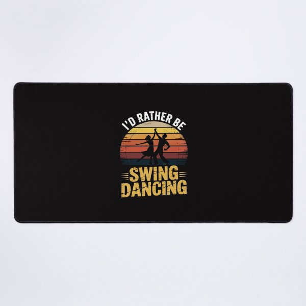 Item preview, Swing Dance Gift Id Rather Be Swing Dancing designed and sold by Silicula.
