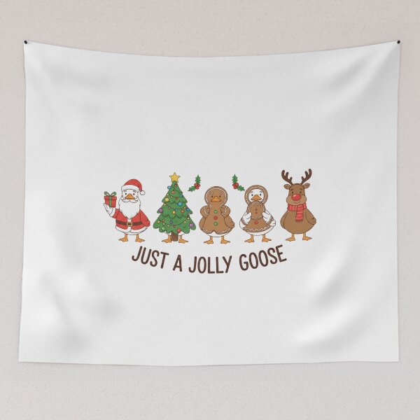 Item preview, Just A Jolly Goose Cute Christmas Family designed and sold by chattsuede.