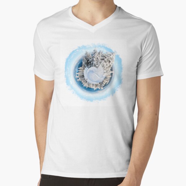 Winter World 9 V-Neck T-Shirt
