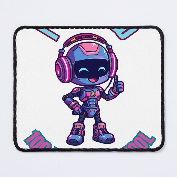 Item preview, I Crushed 100 Days of School Gamer Robot VR Visor designed and sold by PanaddaArtStudio.