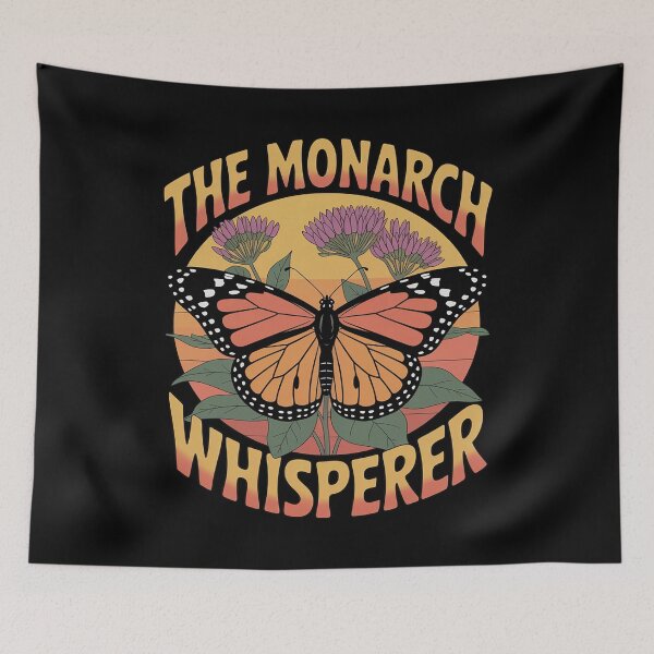 Item preview, The Monarch Whisperer Cute Entomology Butterfly designed and sold by FndPardaL.