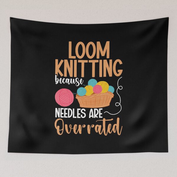 Item preview, Loom Knitter Machine Tools Yarn Collecting Fiber Artist designed and sold by BrandyMartha.