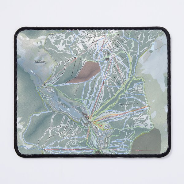 Item preview, Sun Peaks Resort Trail Map designed and sold by Mapsynergy.
