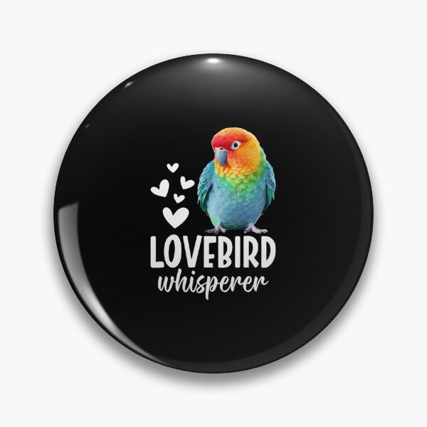 Item preview, Green Lovebird Whisperer Birdkeeper Peach Faced Lovebird designed and sold by DorisElaine.