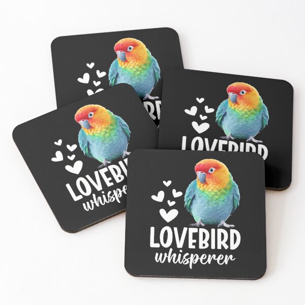 Item preview, Green Lovebird Whisperer Birdkeeper Peach Faced Lovebird designed and sold by DorisElaine.