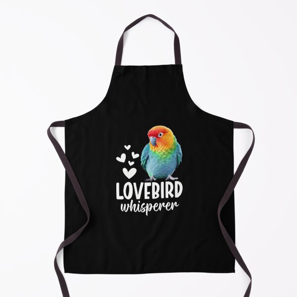 Item preview, Green Lovebird Whisperer Birdkeeper Peach Faced Lovebird designed and sold by DorisElaine.