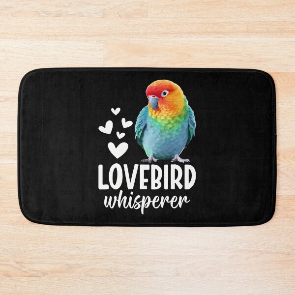 Item preview, Green Lovebird Whisperer Birdkeeper Peach Faced Lovebird designed and sold by DorisElaine.