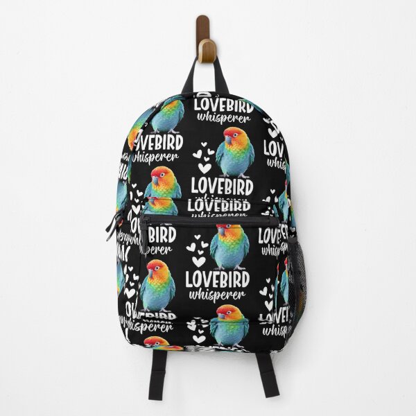 Item preview, Green Lovebird Whisperer Birdkeeper Peach Faced Lovebird designed and sold by DorisElaine.